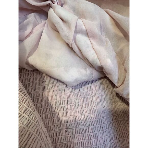 Altar’d State women’s pink floral short sleeve top size Large NWT. #44-1735 - Picture 5 of 7